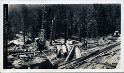 Erecting the Victoria Dam Surge Tank Columns