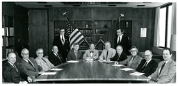 Group Portrait of John X. Jamrich and Board of Control Members (Part of the NMU Historic Photographs Collection)