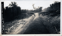 Double Exposure of the Victoria Dam Pipeline