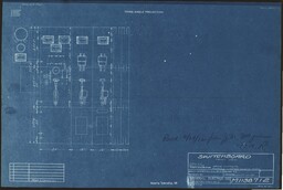 Switchboard Front View for Baltic Mining Company Mill