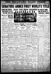 The Escanaba Daily Press, 1924-10-11