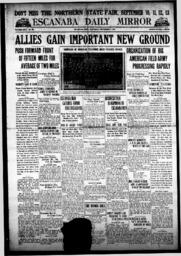 Escanaba Daily Mirror, 1918-09-07