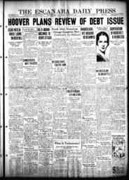 The Escanaba Daily Press, 1932-12-20