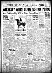 The Escanaba Daily Press, 1927-05-15