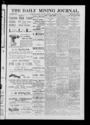 The Daily Mining Journal, 1894-10-30