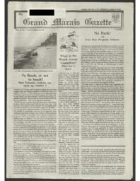 Grand Marais Gazette, 1995-09-21