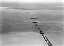 Aerial View of Mackinac Bridge Construction (15 of 77)