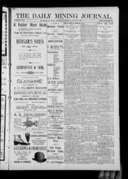 The Daily Mining Journal, 1896-03-09