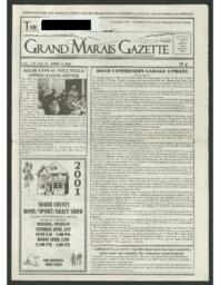 Grand Marais Gazette, 2001-04-05