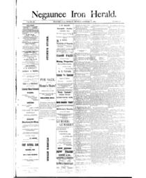 Negaunee Iron Herald, 1887-09-15