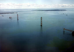 Cable spinning during Mackinac Bridge construction (8 of 33)