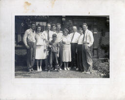 Family Photograph with Football