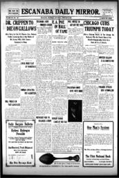 Escanaba Daily Mirror, 1910-10-22