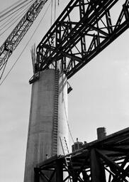 Cable bent strut for Mackinac Bridge (2 of 3)