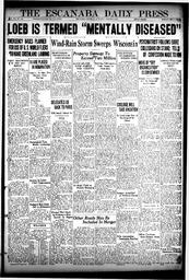 The Escanaba Daily Press, 1924-08-09