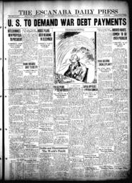 The Escanaba Daily Press, 1932-11-24