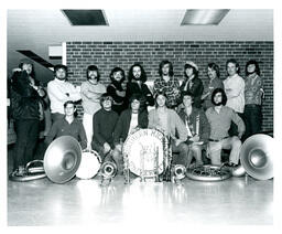 Group of Students Posing with Their Instruments (Part of the NMU Historic Photographs Collection)