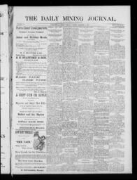 The Daily Mining Journal, 1885-12-15