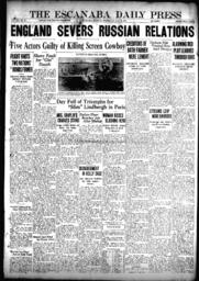 The Escanaba Daily Press, 1927-05-25