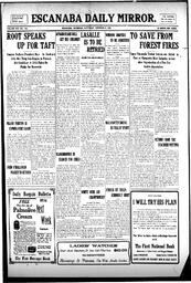 Escanaba Daily Mirror, 1910-10-29