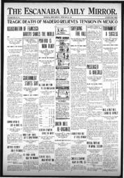 Escanaba Daily Mirror, 1913-02-24