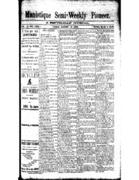 Manistique Semi-Weekly Pioneer, 1892-08-12