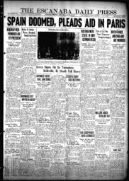 The Escanaba Daily Press, 1938-03-16