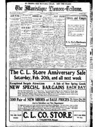 The Manistique Pioneer-Tribune, 1909-02-19