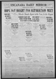 Escanaba Daily Mirror, 1923-11-05