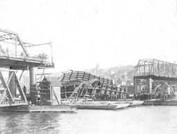 Wreck of Portage Bridge (2 of 3)