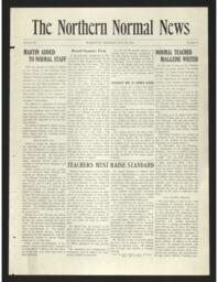 The Northern Normal News, 1921-07-29