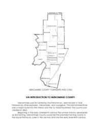 Menominee County 1910 Census Statistics