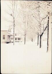 (023-009) Residential Neighborhood in Winter