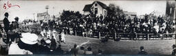 Large Crowd Watching Race