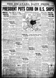 The Escanaba Daily Press, 1939-11-05