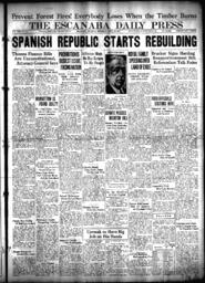 The Escanaba Daily Press, 1931-04-16