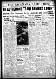 The Escanaba Daily Press, 1927-06-09