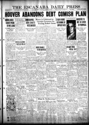 The Escanaba Daily Press, 1932-12-22