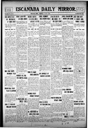 Escanaba Daily Mirror, 1911-11-07