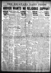 The Escanaba Daily Press, 1928-09-30