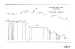 McClure Penstock Replacement Plan and Profile Map