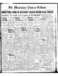 The Manistique Pioneer-Tribune, 1933-08-10