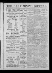 The Daily Mining Journal, 1896-03-18