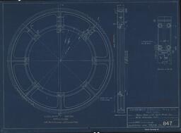 Spur Gear with Split Arms for 8?-0? Mill