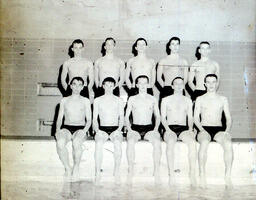 Swimming Team: Group Photograph of Swim Team