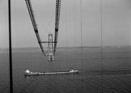 Cable spinning during Mackinac Bridge construction (26 of 33)