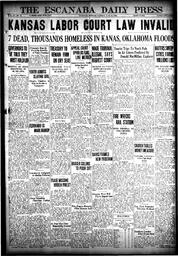 The Escanaba Daily Press, 1923-06-12