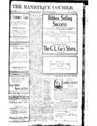 The Manistique Courier, 1899-08-25