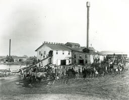 Sagola Lumber Company's first sawmill