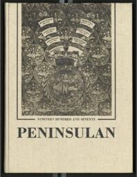 1970 Peninsulan yearbook